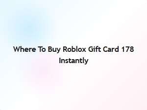 Buy Roblox Gift Cards Online Instantly