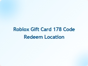 How to Redeem Your Roblox Gift Card 178 Code