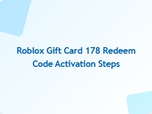How to Redeem Your Roblox Gift Card 178 Code Successfully